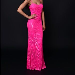 Forever 21 - Hot Pink prom or formal XS